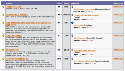 msg board screenshot